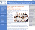 The CEHR home page thumbnail