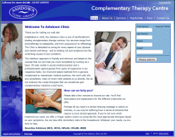 The Ashdown Clinic home page
