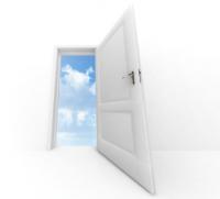 open door